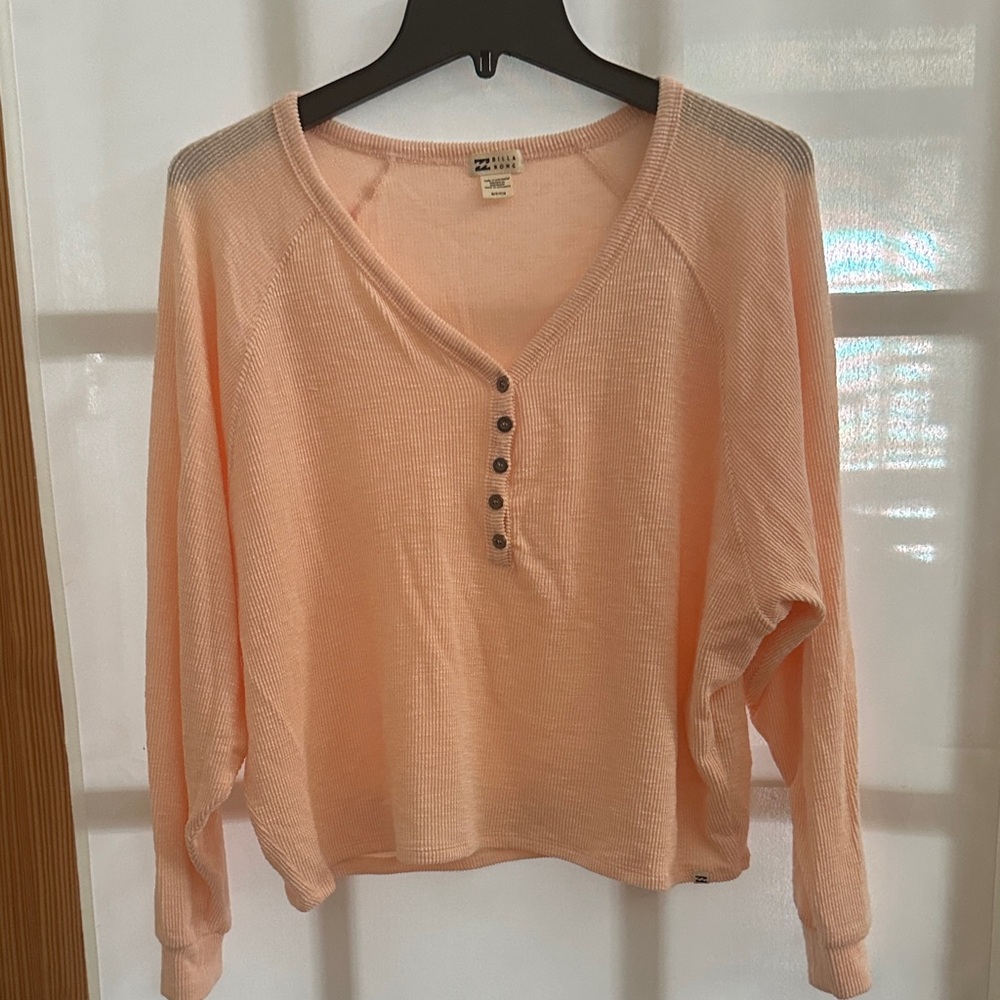 Billabong Long Sleeve Henley Top